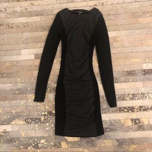 Black & Grey Dress. Accentuates Your Figure ;)